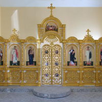 Иконостас в храм Архангела Михаила в с. Тахта Ставропольский край